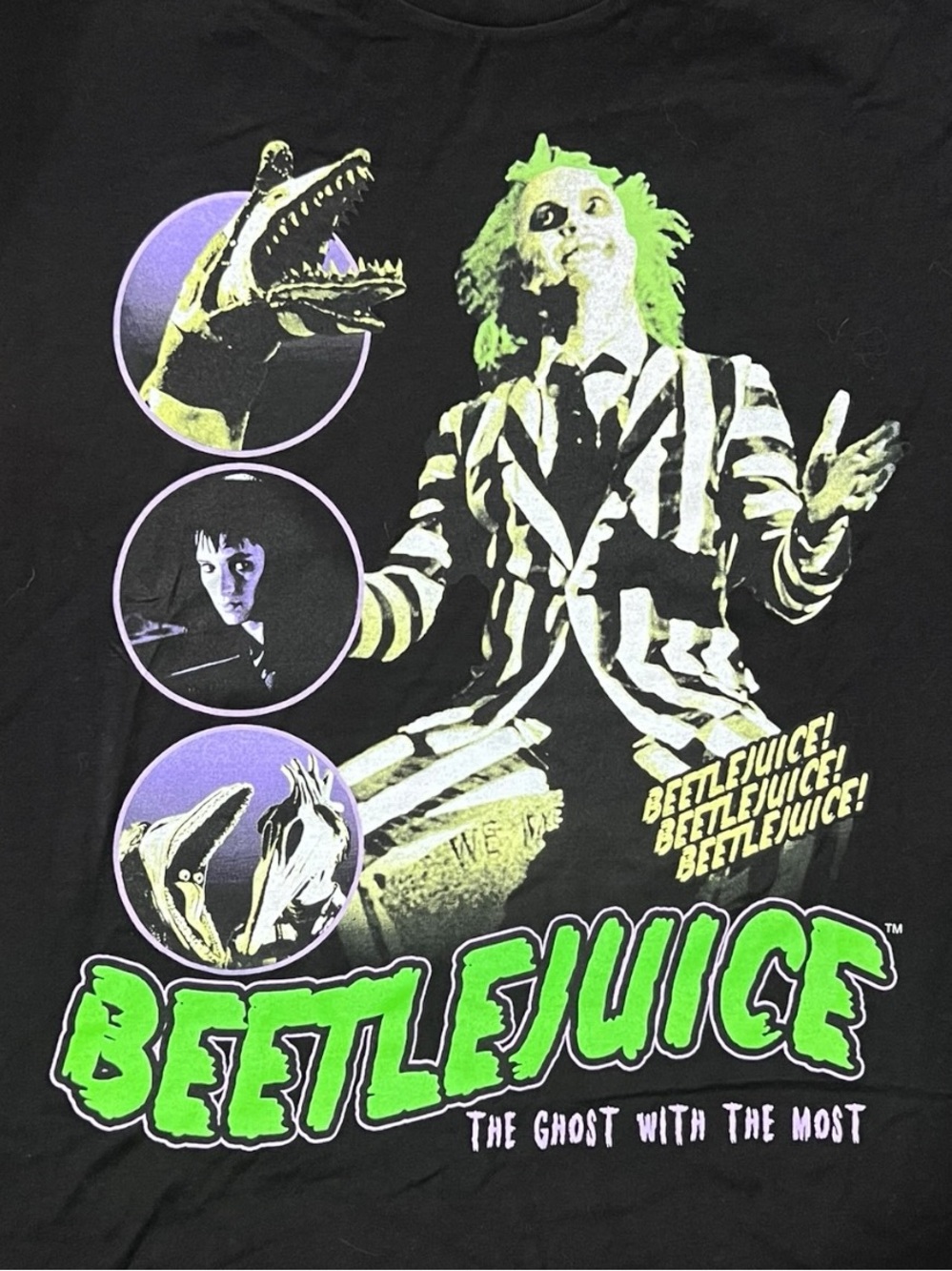 NWOT Beetlejuice T-Shirt Size Large